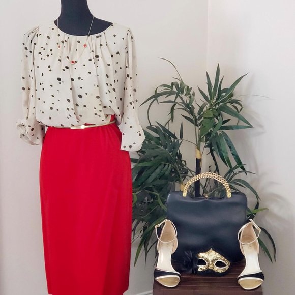 70s Paddle and Saddle Red Velour Suit STUNNING Siz - Picture 3 of 3